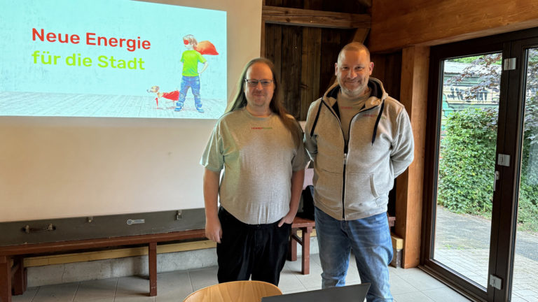 Hennef Power + Vortrag beim Klimaründchen Happerschoß