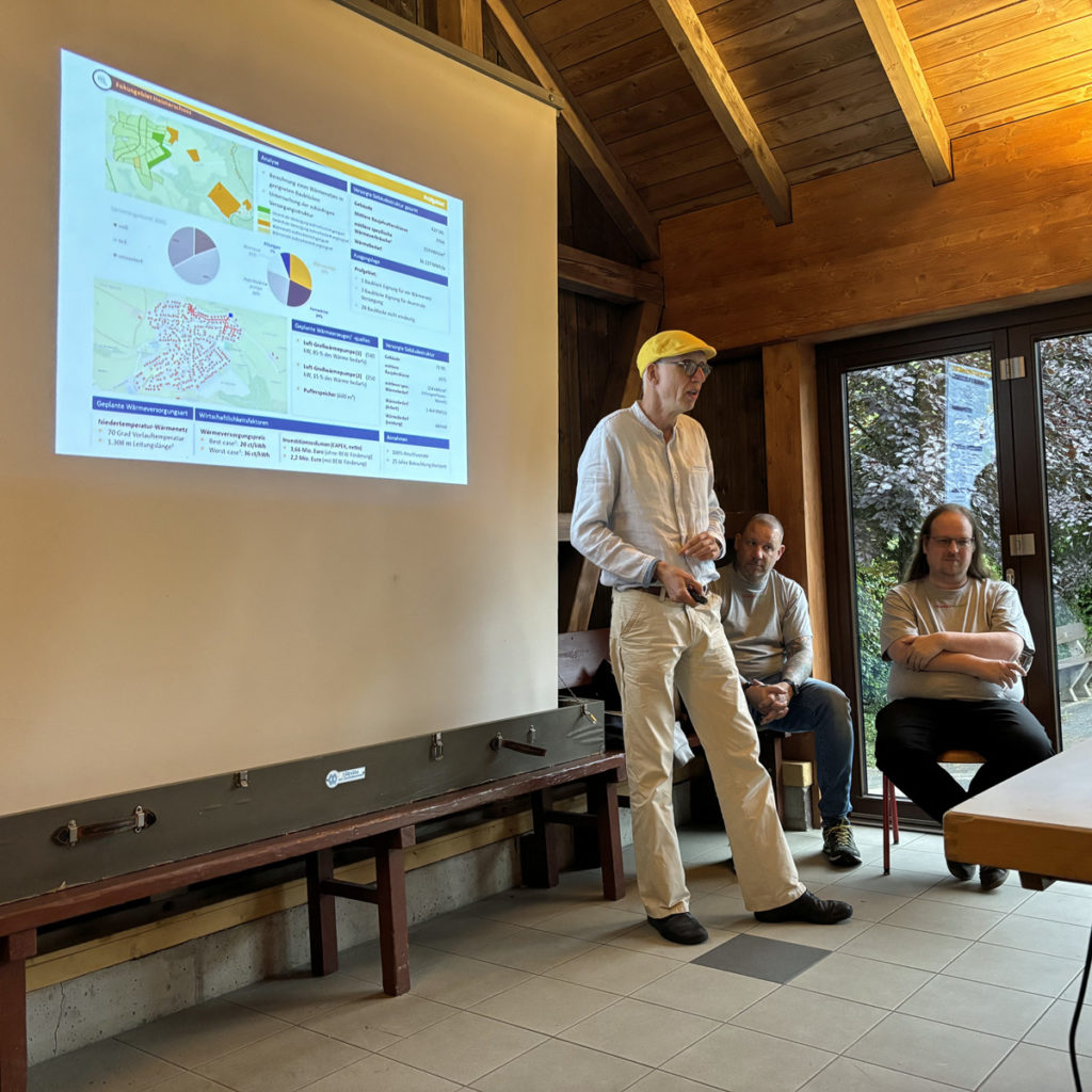 Hennef Power + Vortrag beim Klimaründchen Happerschoß
